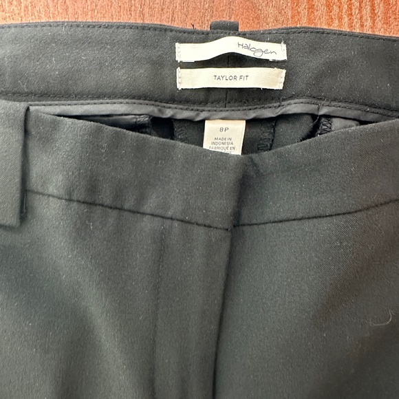 Halogen Taylor Fit Black Work Slacks - Picture 4 of 7